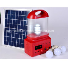 Linterna recargable solar multifuncional del LED para acampar